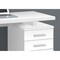 Monarch Specialties Computer Desk, Home Office, Laptop, Left, Right Set-up, Storage Drawers, 48"L, Work, Laminate, White I 7690 - alternate 2